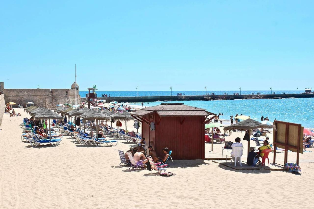 Apartamento Patio Junto A La Playa Cadiz Ngoại thất bức ảnh